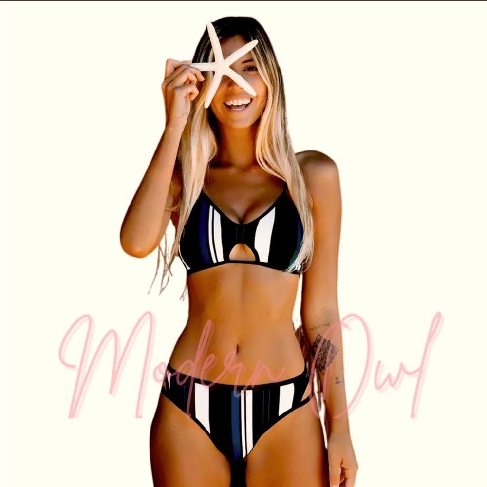 NWT Cupshe sexy strap bikini